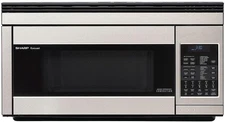 Sharp R1874T 1.1 cu. ft. 850W Sharp Stainless Steel Convection Microwave Oven