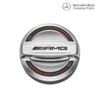 Genuine Mercedes  AMG Edition 55 Fuel Tank Filler Gas Cap Cover Matt Chrome Red