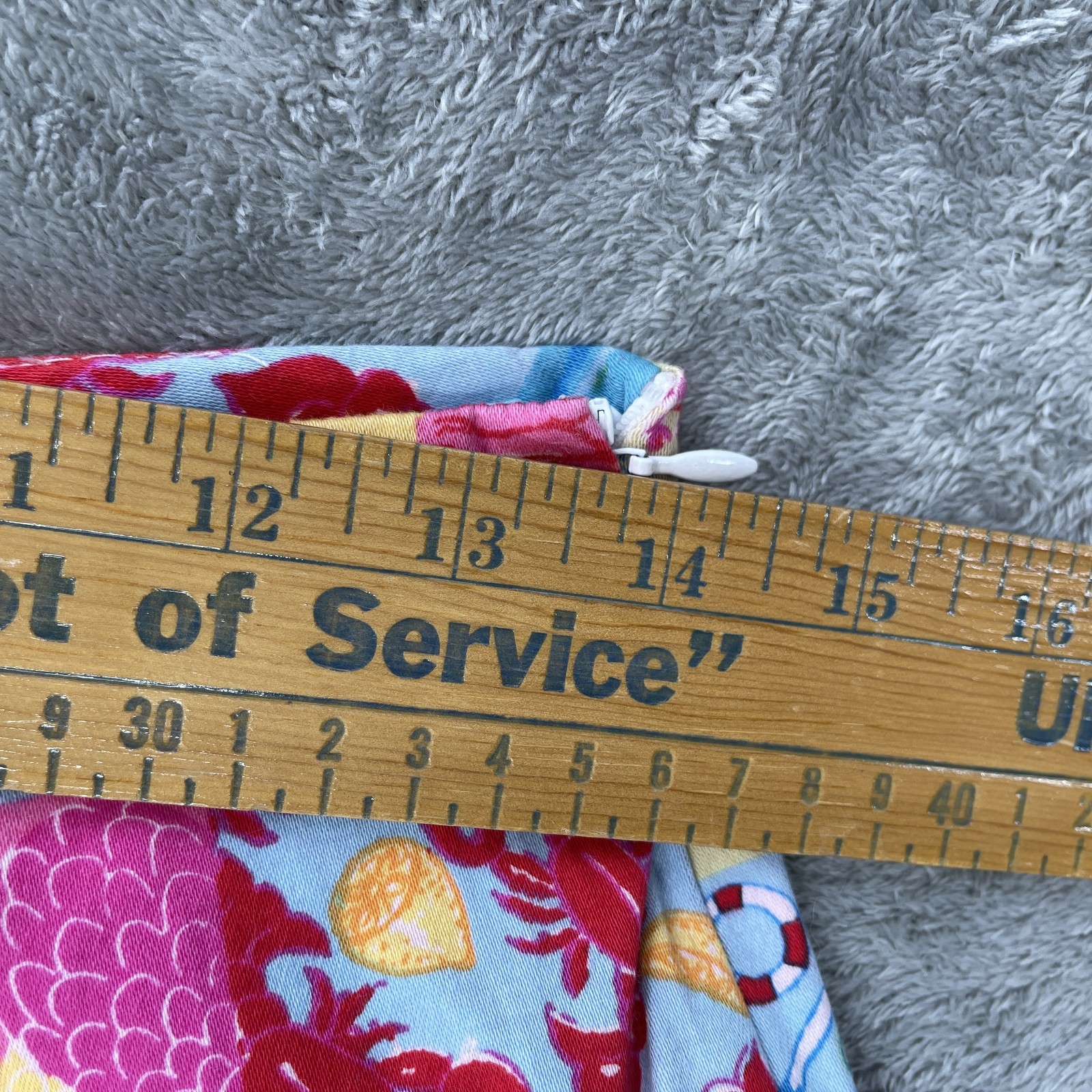 Bamboo Traders Pants Womens 4 Patchwork Cropped F… - image 5