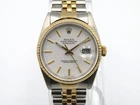 1989 Rolex Datejust 36mm 16233 18k Steel Men's Vintage Wristwatch - Serviced
