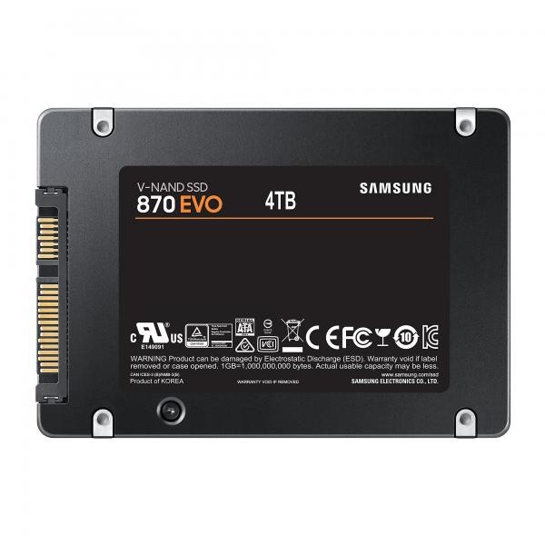 Samsung 870 EVO 4 TB 2.5"" Serial ATA III V-NAND MLC - Immagine 4