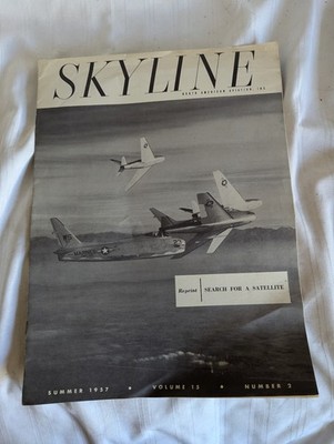North American Aviation Skyline Summer 1957 Reprint Search for Satellite