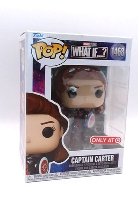 Funko POP! Marvel What If...? 1602 Captain Carter Vinyl Figure BNIB Category: C