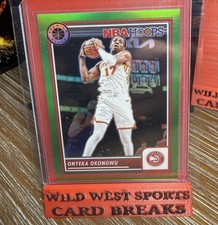 2023-24 Panini Nba Hoops Premium Stock - Onyeka Okongwu #244 NEON GREEN /5!!!!