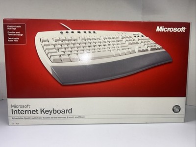 Microsoft Internet Keyboard X09-52282 NEW IN SEALED BOX