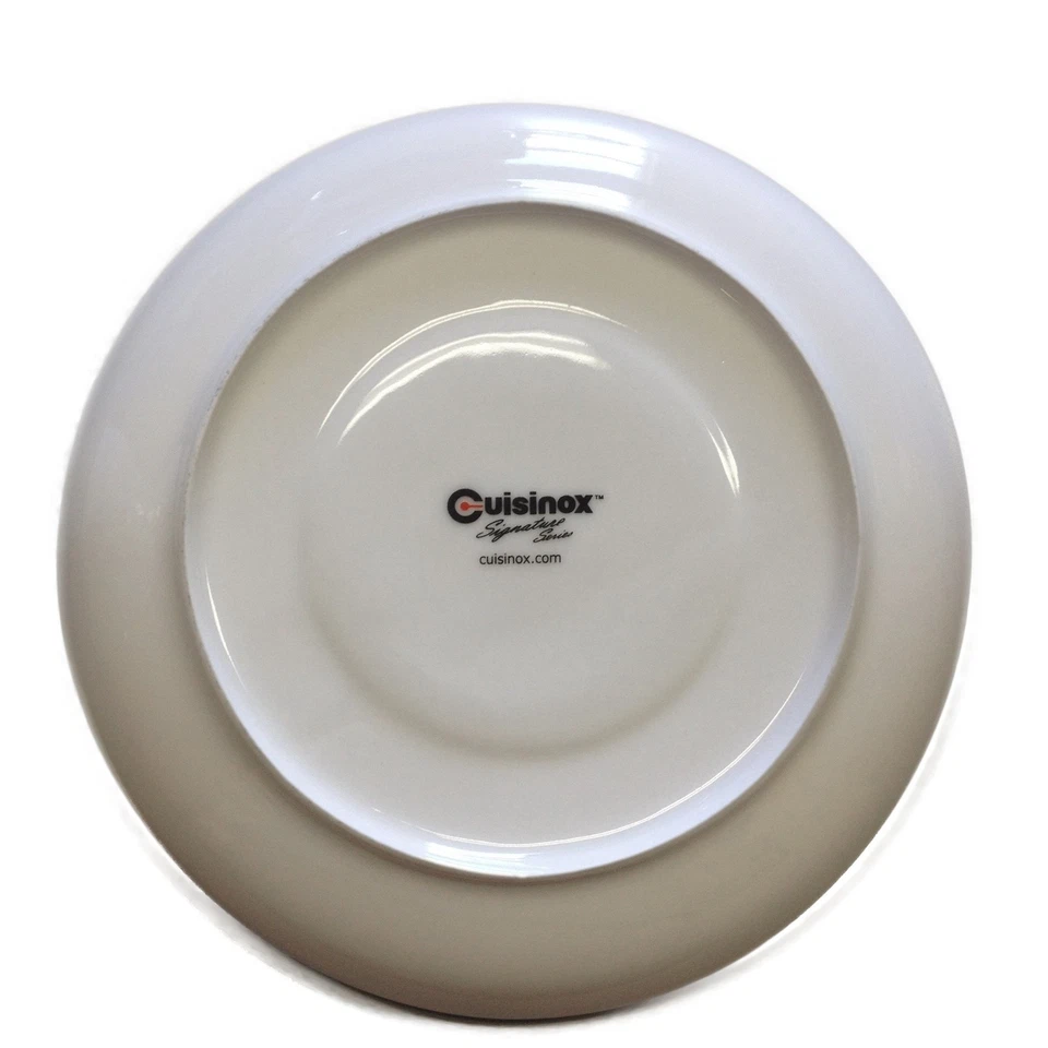 Conjunto de xícaras e pires de café expresso de porcelana branca, 2 oz., conjunto de 6 - Imagem 4 de 4