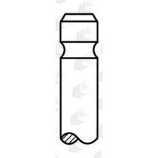 AE V95080 Auslassventil Ø25,4mm 102,5mm für NISSAN MICRA III (K12)