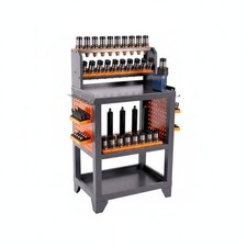 Machining Center Tool Trolley Heavy Duty Mobile CNC Tool Trolley Sturdy