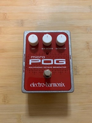 Electro-Harmonix Micro POG Polyphonic Octave Generator Guitar Pedal