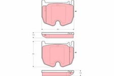 Bremsbelag Satz Bremsscheibe Scheibenbremse für Mercedes CLS C215 W220 02-10
