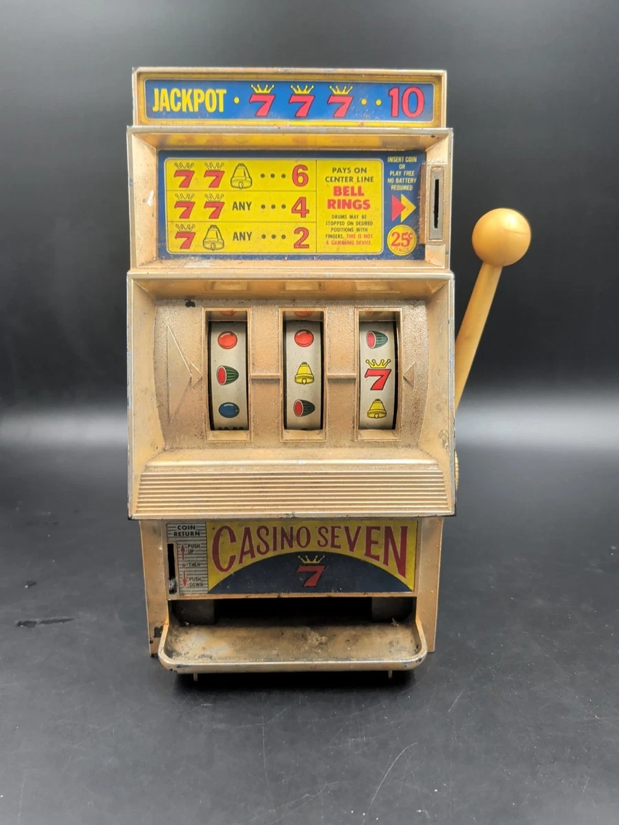ワコー（Waco）製のヴィンテージ「ドローポーカー」スロットマシン玩具　日本製 Waco Other Vintage & Antique Toys for sale | eBay