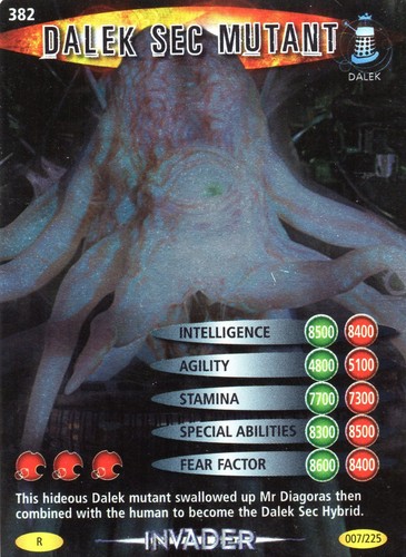 Doctor Who Battles In Time Individual Trading Cards ( Cards 351 to 600 ) - Picture 30 of 248