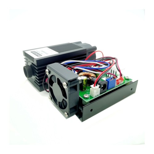 Módulo de diodo láser verde línea ajustable 520nm 1W 1000mW grabado TTL - Imagen 5 de 7
