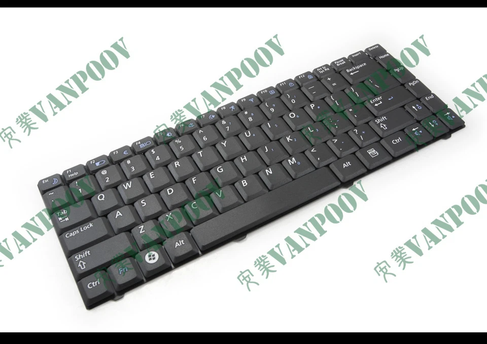 Nuevo teclado original de EE. UU. para Samsung NP R519 negro V020660AS1 9J.N8182.S01 Foto 2 de 4