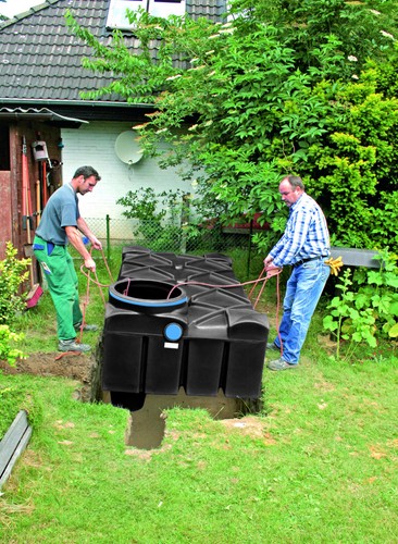 Abwassertank Abwassersammelgrube Fäkalientank Silagetank Flachtank 1500 L - Bild 4 von 7