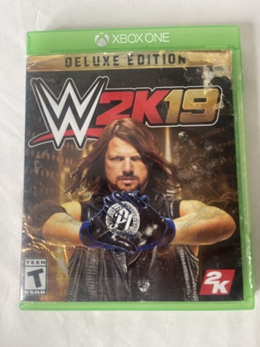 WWE 2K19 - Xbox One, CIB - Game, Manual, Box