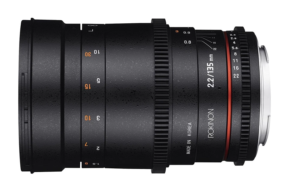 Rokinon Cine DS 135mm T2.2 ED UMC Telephoto Cine Lens for Canon EOS - DS135M-C - Image 2 of 2