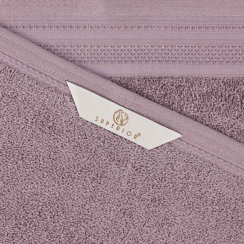 Honeycomb Textured Waffle Border Cotton Medium Weight Hand Towels, Set of 6 - 第 93/94 張圖片