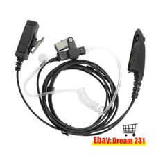 2-Wire Earpiece Headset PTT For HT750 HT1250 MTX8250 MTX9250 Radio