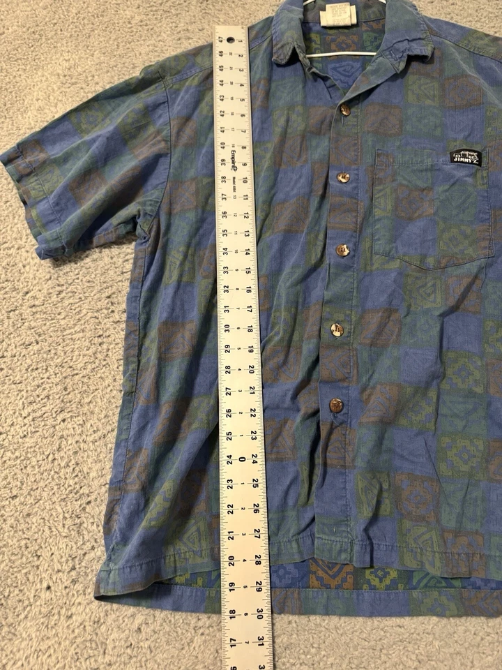 Vintage JIMMY’Z Button Down Surf Shirt 1984 USA Made Size M - Image 3 of 4