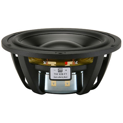 Morel TiW 638Ft Titanium Series Ferrite 6'' Woofer 8 Ohm