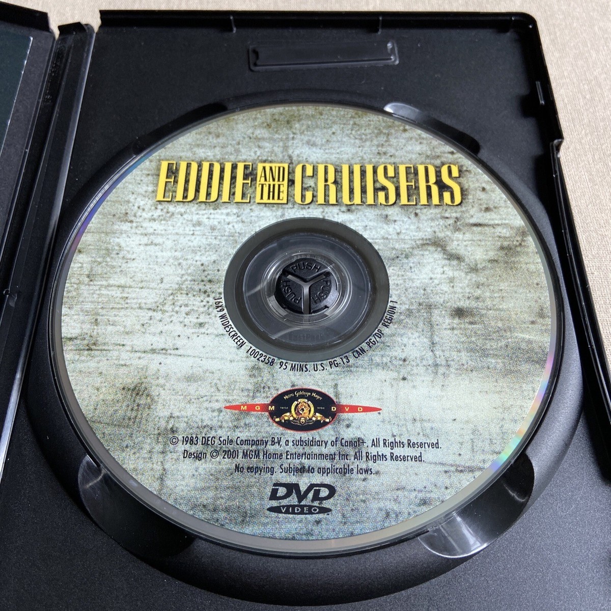 Eddie and the Cruisers (DVD 1983 Insert) Tom Berenger