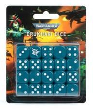 Warhammer 40K Dark Eldar Drukhari Dice Pack 20x 16mm Dice Aeldari