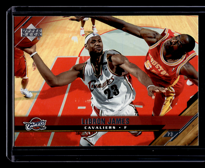 Lebron James Upper Deck 2005-06 Card #27 Basketball Cleveland
