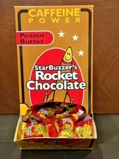 ROCKET CHOCOLATE CAFFEINE ENERGY 100 CT./PEANUT BUTTER