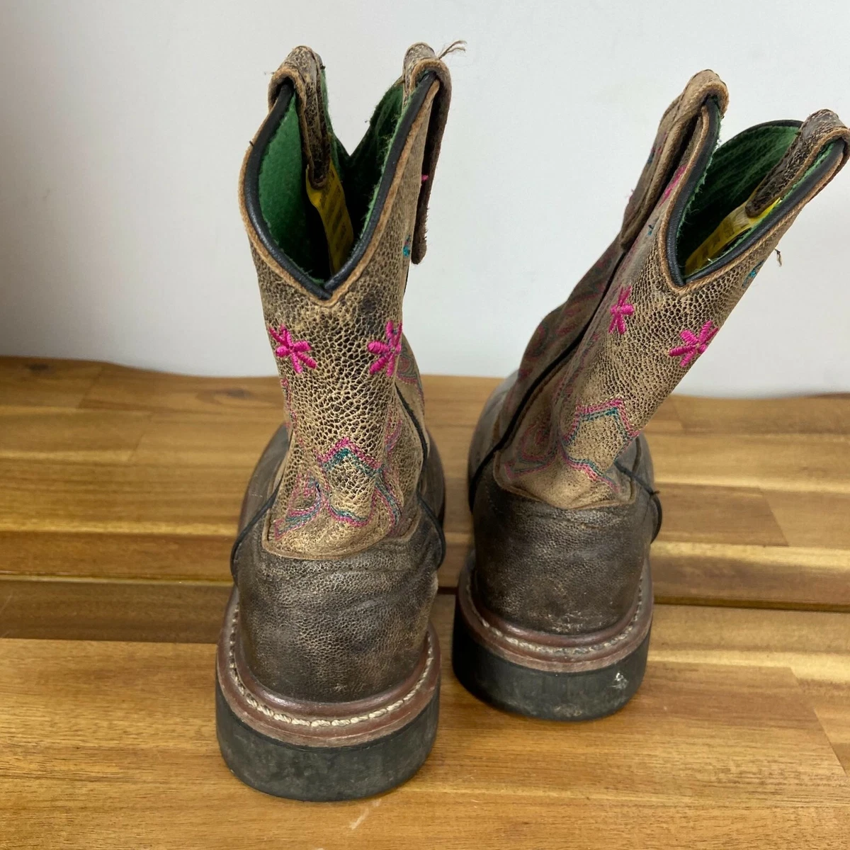 Baby girl john deere cowboy best sale boots
