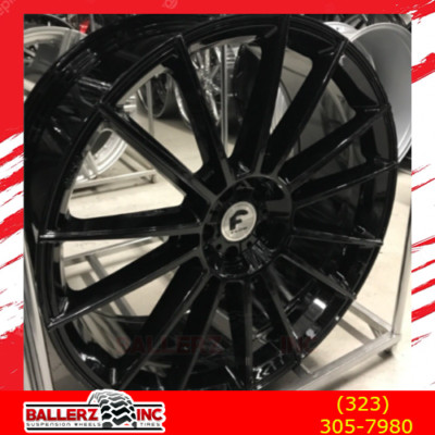 FORGIATO FLOW 002 STAGGERED 22x9-22x10.5 5X115 GLOSS BLACK | eBay