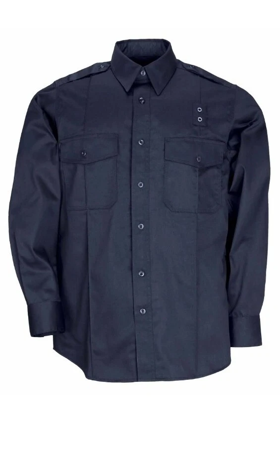 5.11 Tactical Men PDU Class A Flex-Tac Poly/Merino Wool Twill Long Slv Shirt M - Image 2 of 3