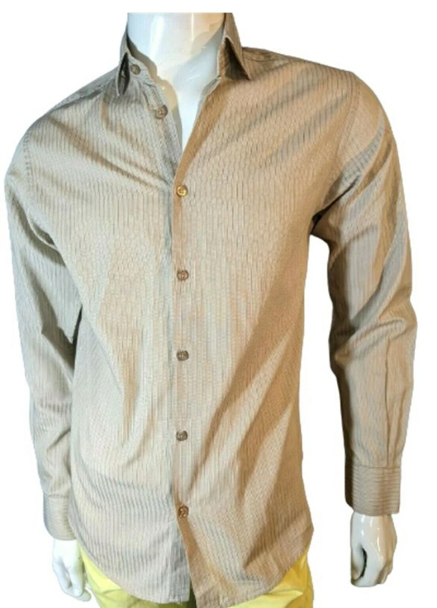 JULES Taille S Superbe chemise manches longues r gular beige