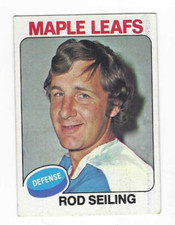 1975-76 TOPPS ROD SEILING #229 TORONTO MAPLE LEAFS