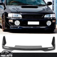 Front Bumper Lip Fits 97-01 Subaru Impreza WRX STI Style Spoiler Unpainted PU