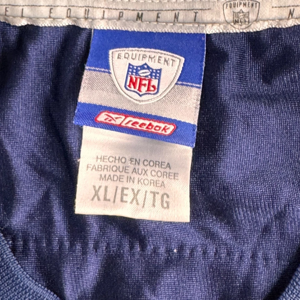 De colección Tom Brady Patriots Jersery XL Reebok NFL 2000s Malla 12 Nueva Inglaterra Fútbol Foto 4 de 4