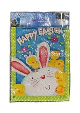 Breeze Art Happy Easter Holiday & Season Themed Garden Art Bunny Chicks Flowers