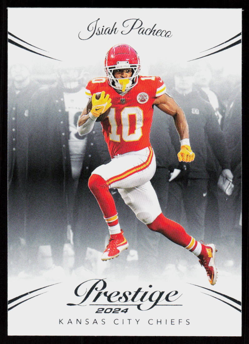 2024 Panini Prestige Isiah Pacheco #144 FOOTBALL Kansas City