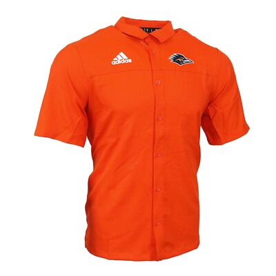 adidas full button polo