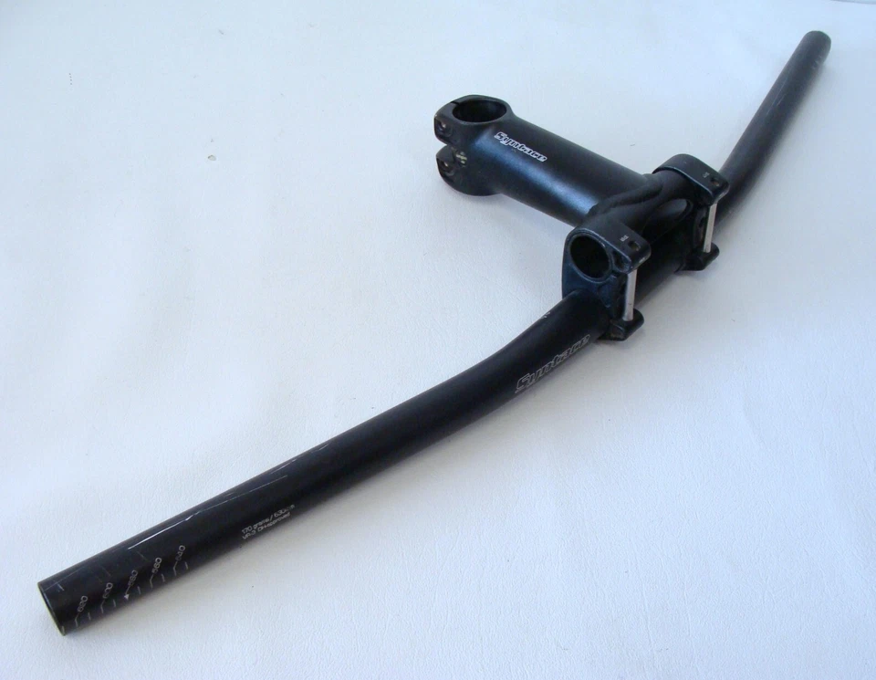 ~ 罕见 SYNTACE ULTRALITE VRO 80-125 Stem & 630 x 12° 车把 - Jo Klieber ~ — 第 3/4 张图片