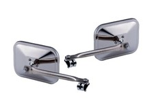 Universal Towing Extension Door Mirrors Truck Pickup Van Stainless Steel Pair