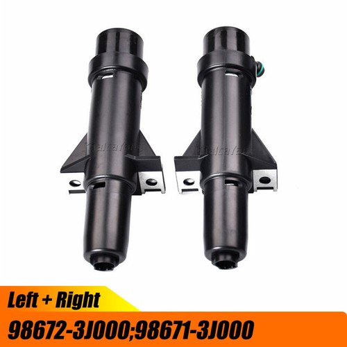 L&R For IX55 Veracruz 2007 2008 2009 2010-2015 Headlight Washer Spray Nozzle