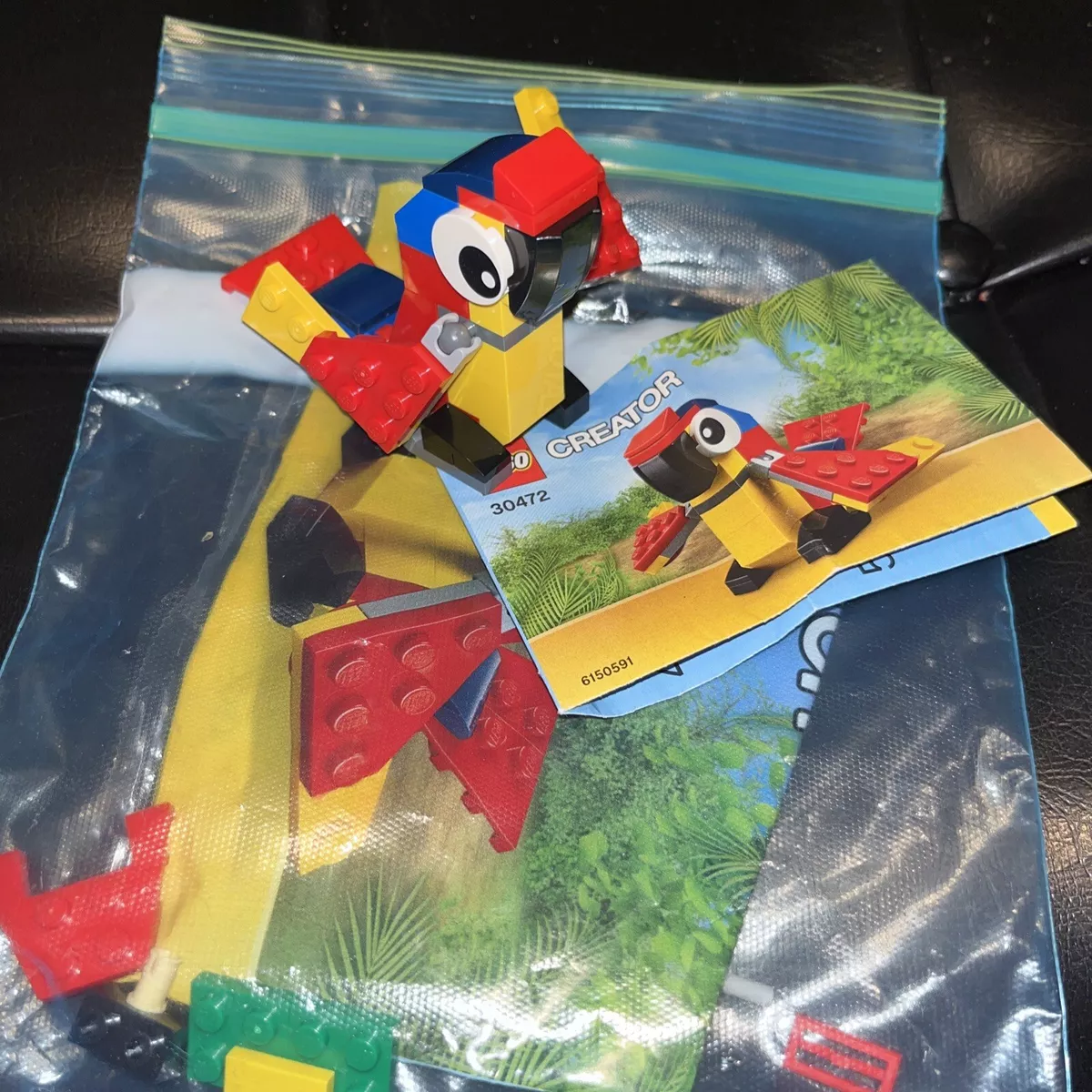 Lego parrot instructions sale