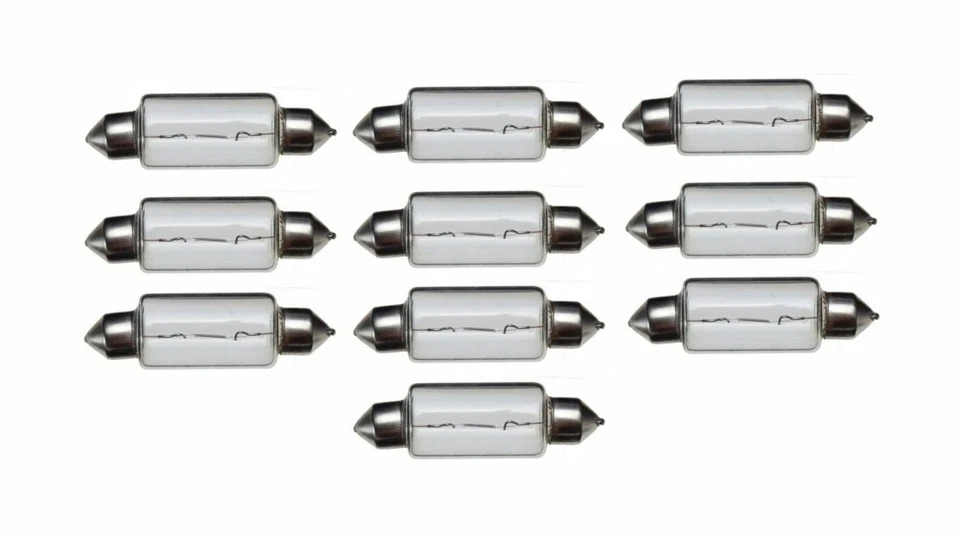10x Birne 12V 18W Sofitte 15x41mm. Rücklicht Kreidler Simson MZ IFA JAWA DKW BMW - Bild 1 von 1