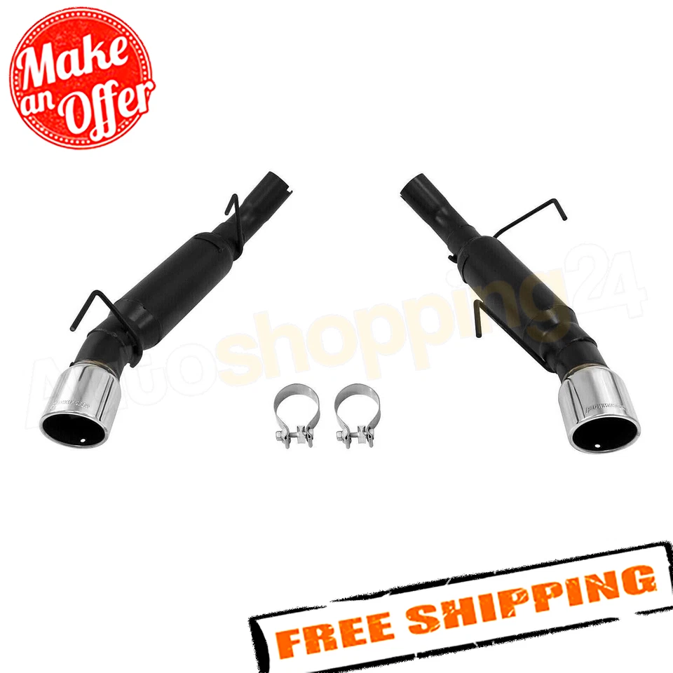 Flowmaster 817511 Axle Back Exhaust System for 2005-2010 Ford Mustang GT - Imagem 2 de 4