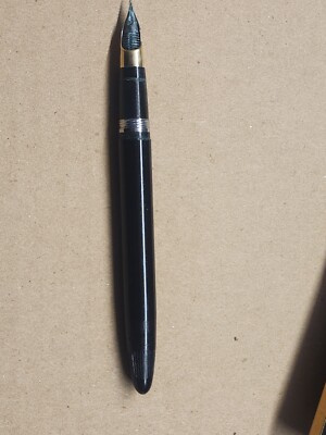 Vintage Sheaffer White Dot Fountain Pen 14k Nib Imperial Brass