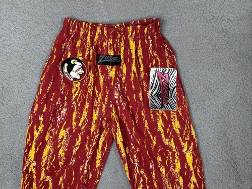 Zubaz Pants Youth Med (5-6) Florida State Seminoles NWT Pockets FSU Vintage - Picture 8 of 11