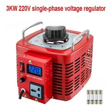 Regolatore di Tensione Trasformatore Variabile 3000W 220V Alimentatore Stabilizzato AC