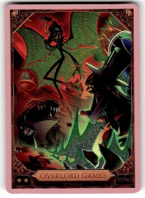 Hazbin Hotel Season 2 Trading Cards 32/60 OVERLORD GAMES 2nd