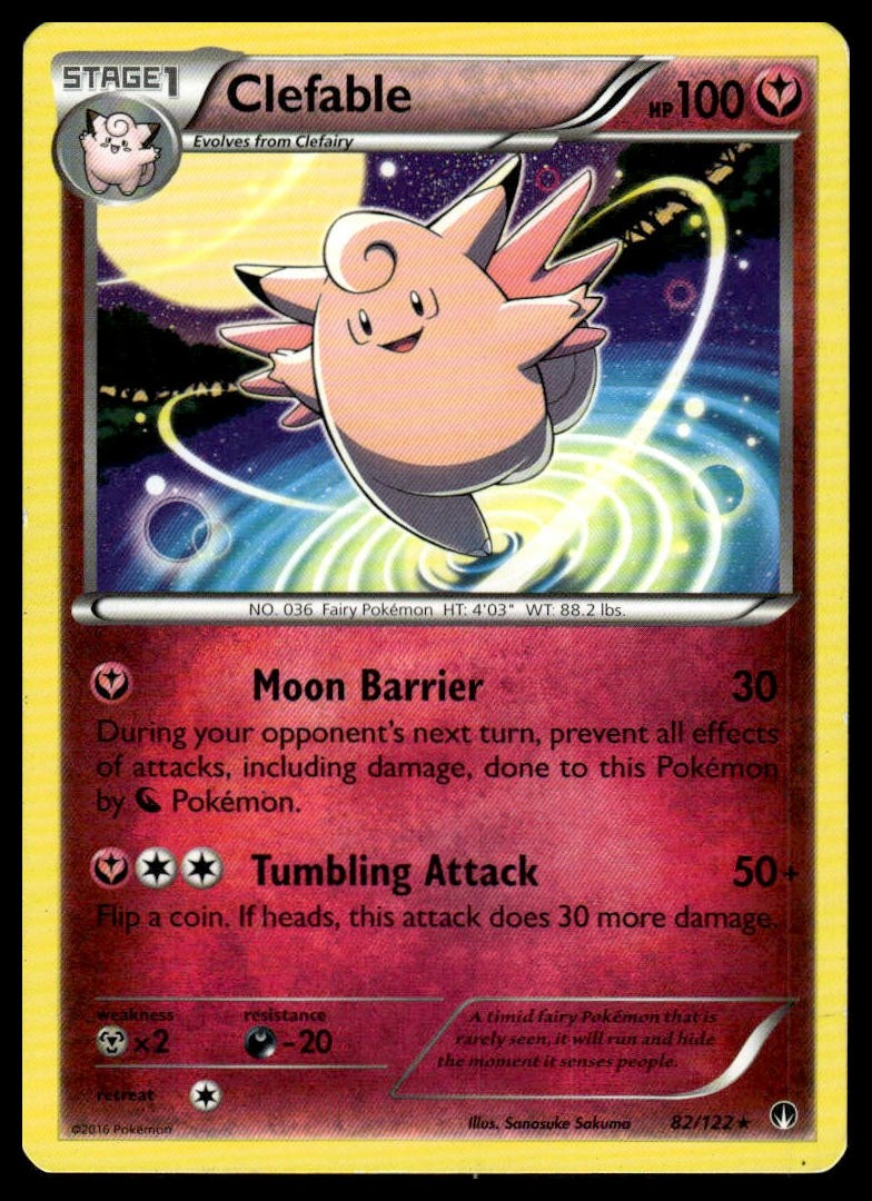 XY - BREAKpoint #82/122 Clefable